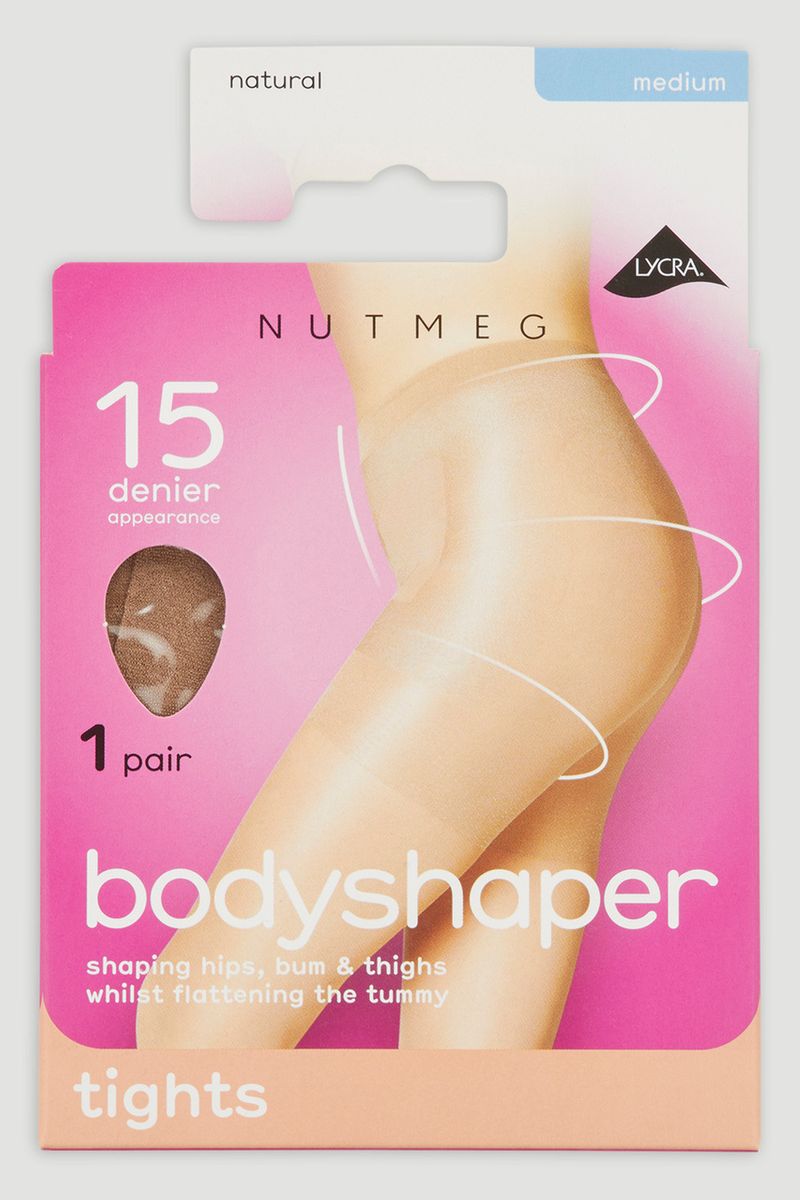 Natural 15 Denier Bodyshaper tights
