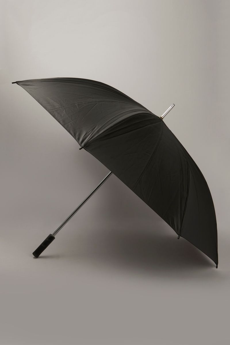 Auto Open Golf Black Umbrella