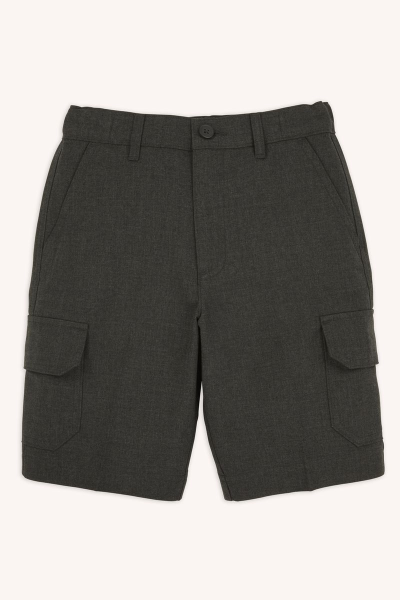 Charcoal Cargo Shorts