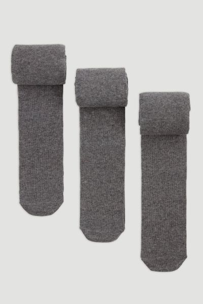 3 Pack Supersoft Grey Tights