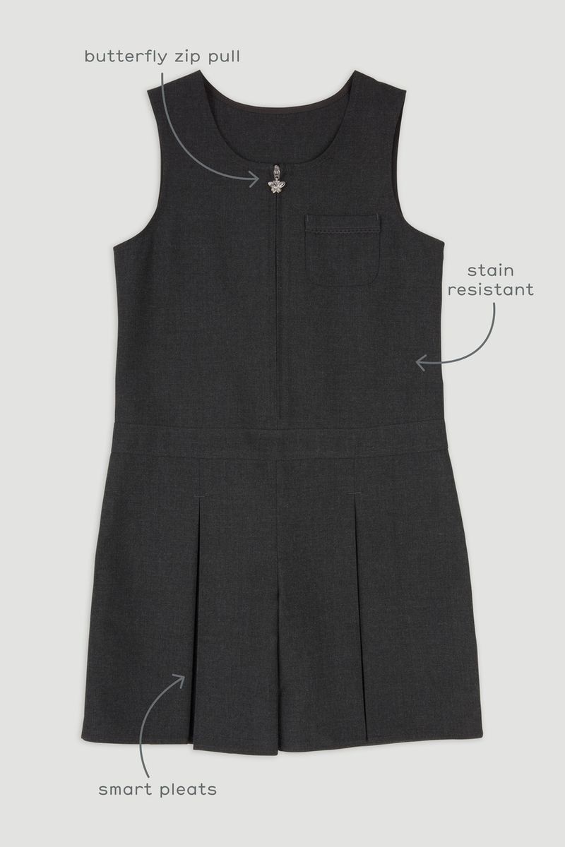 Charcoal Woven Playsuit