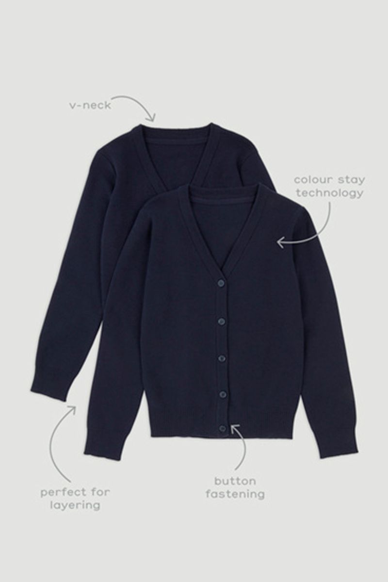 Navy 2 Pack Cardigans