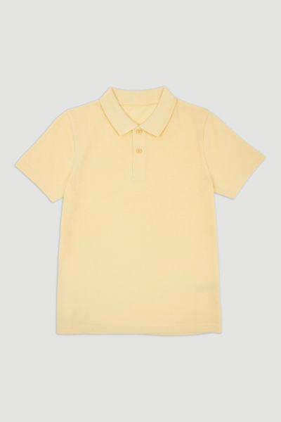 yellow polo shirt boy