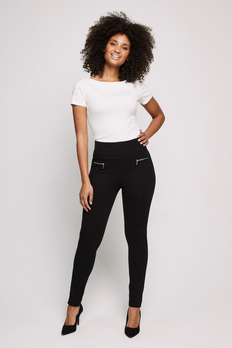 Ponte Pintuck Leggings