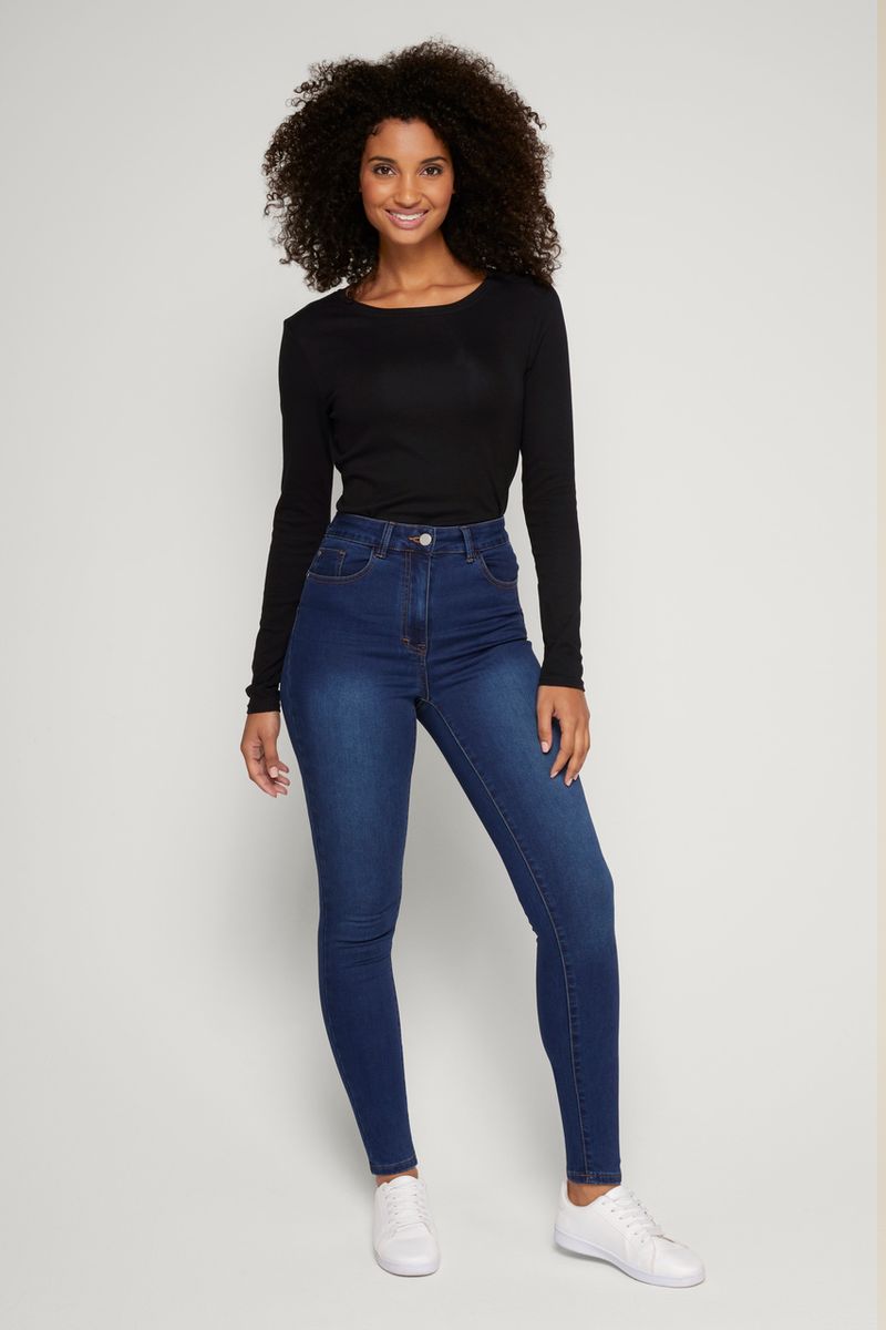 Dark Wash Blue Shaper Jeans