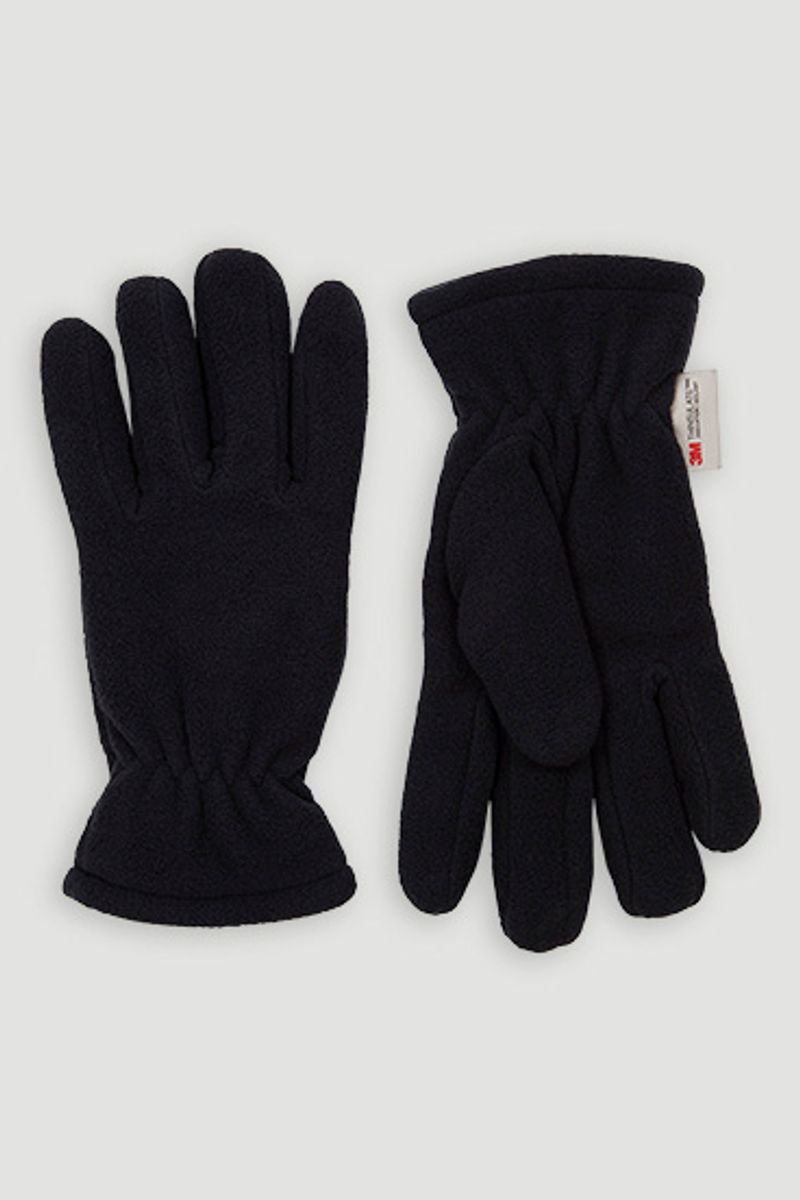 Thinsulate Navy Fleece Gloves