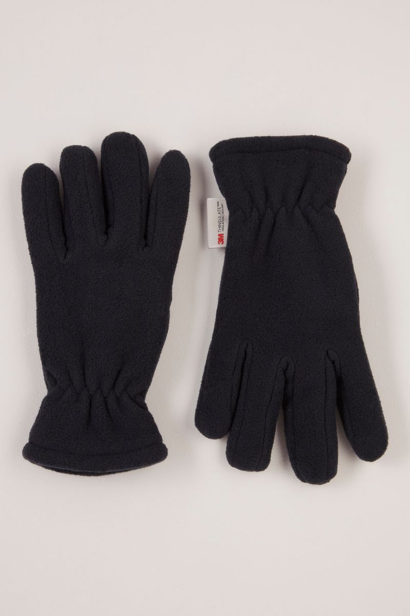 Thinsulate Navy Fleece Gloves