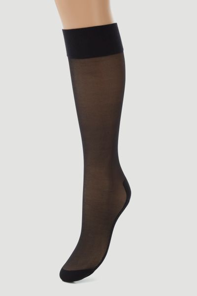 black knee tights
