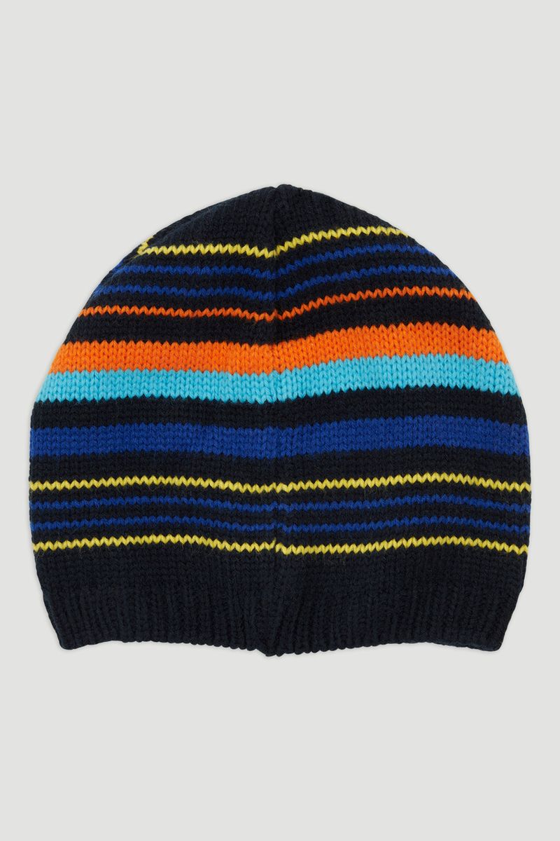 Striped Beanie Hat