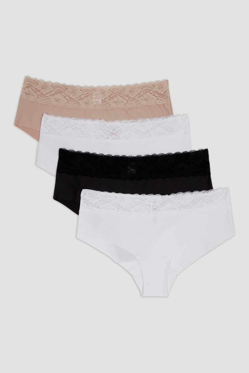 4 Pack No VPL Shorts