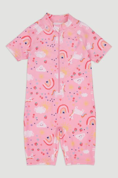 baby girl sunsafe suit