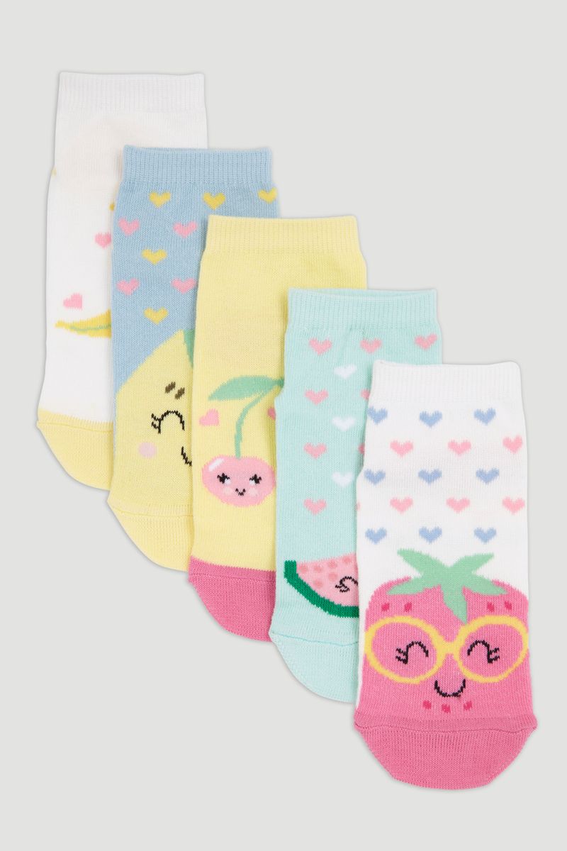 5 Pack Fruit Socks