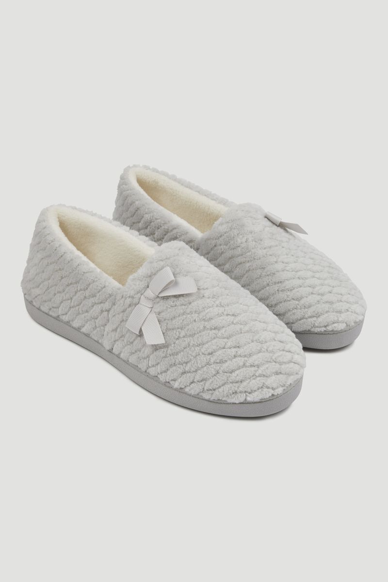 Grey Comfort Slipper