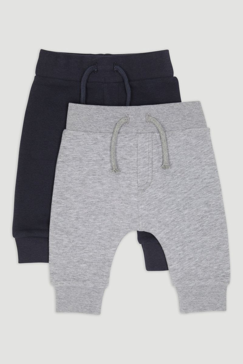 2 Pack Plain Joggers