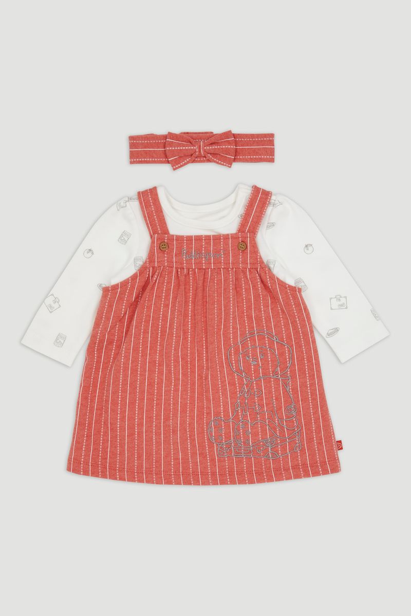 Paddington Bear Pinafore Set