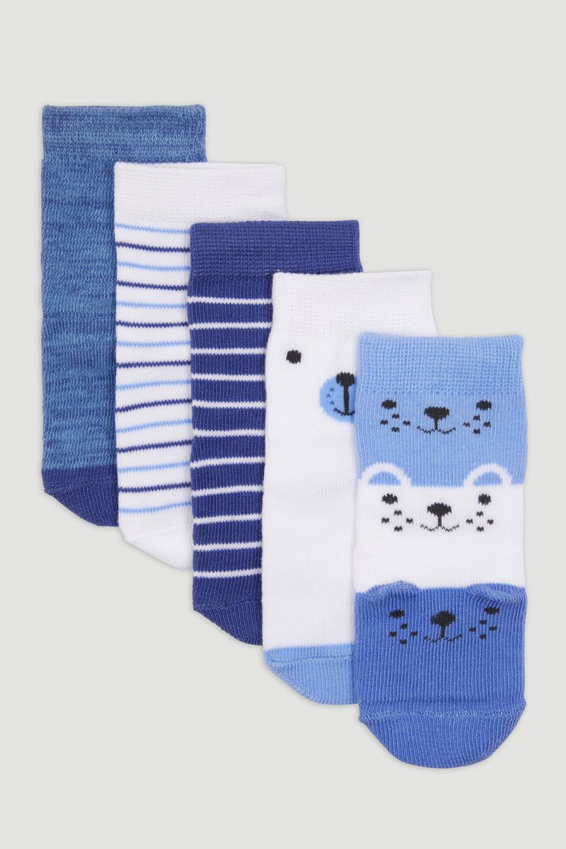 5 Pack Bear Socks