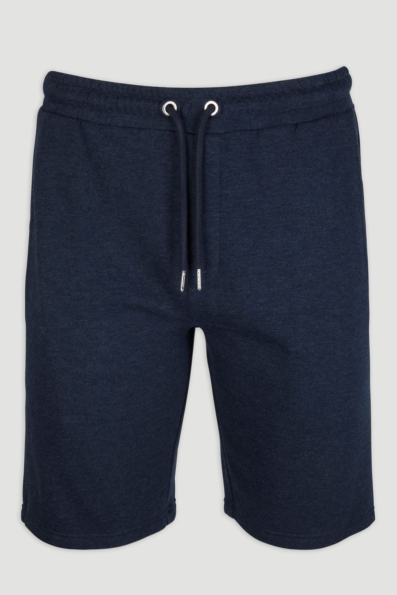 Navy Marl Sweat Shorts