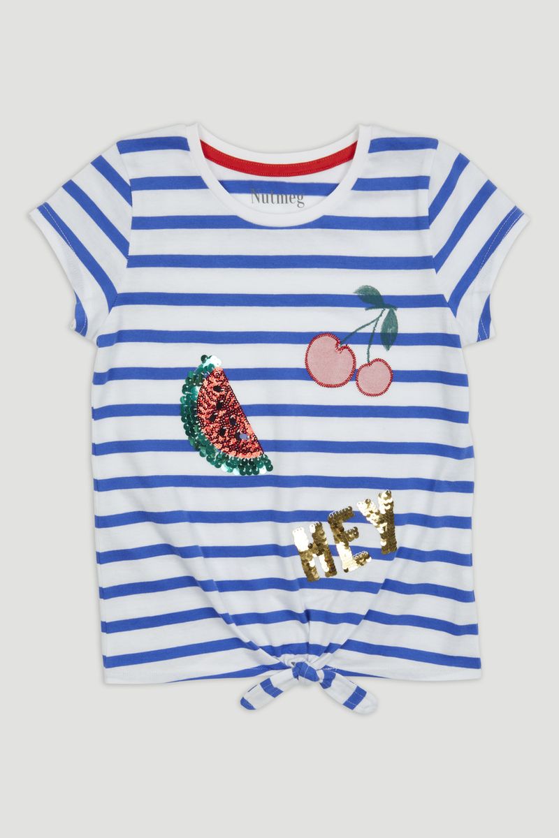 Sequin Stripe T-Shirt