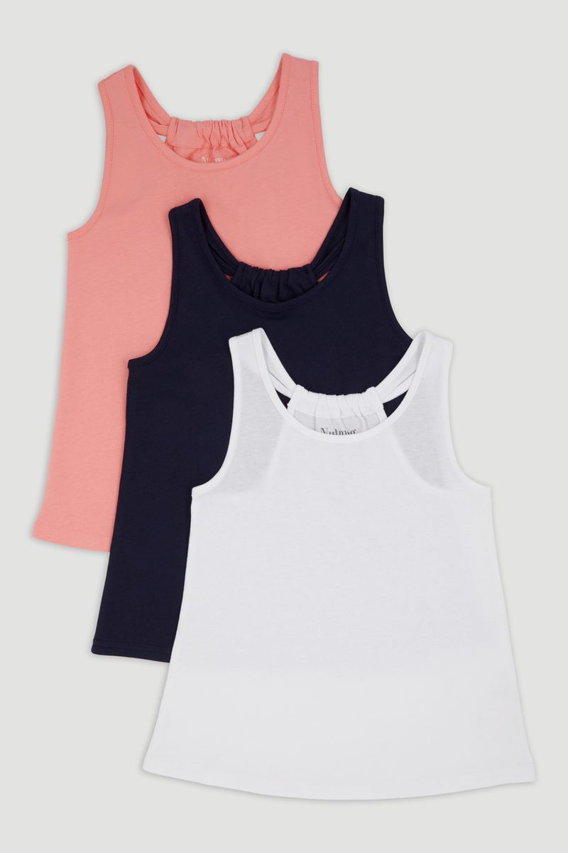 3 Pack Jersey Vests