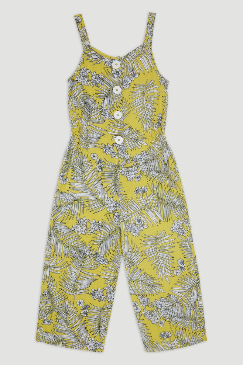 Flower Wide Leg Jumpsuit