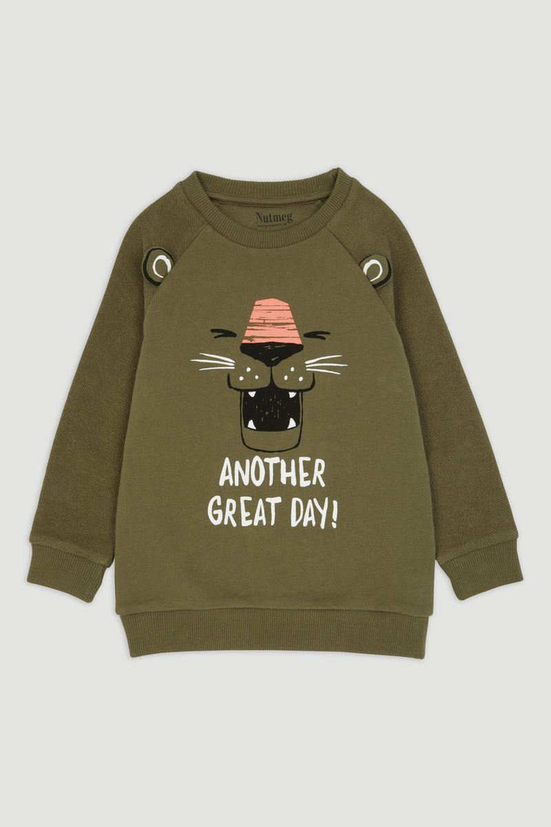 Lion Print Sweatshirt