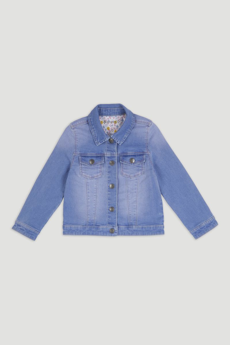 Mid Wash Blue Denim Jacket