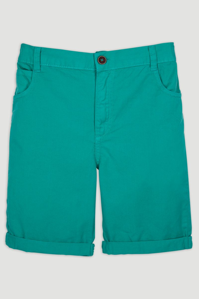 Turquoise Chino Shorts 1-14yrs