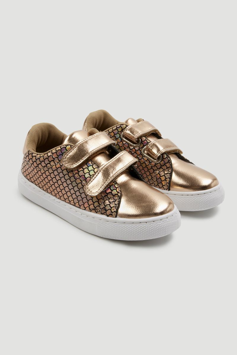 Metallic Mermaid Trainers