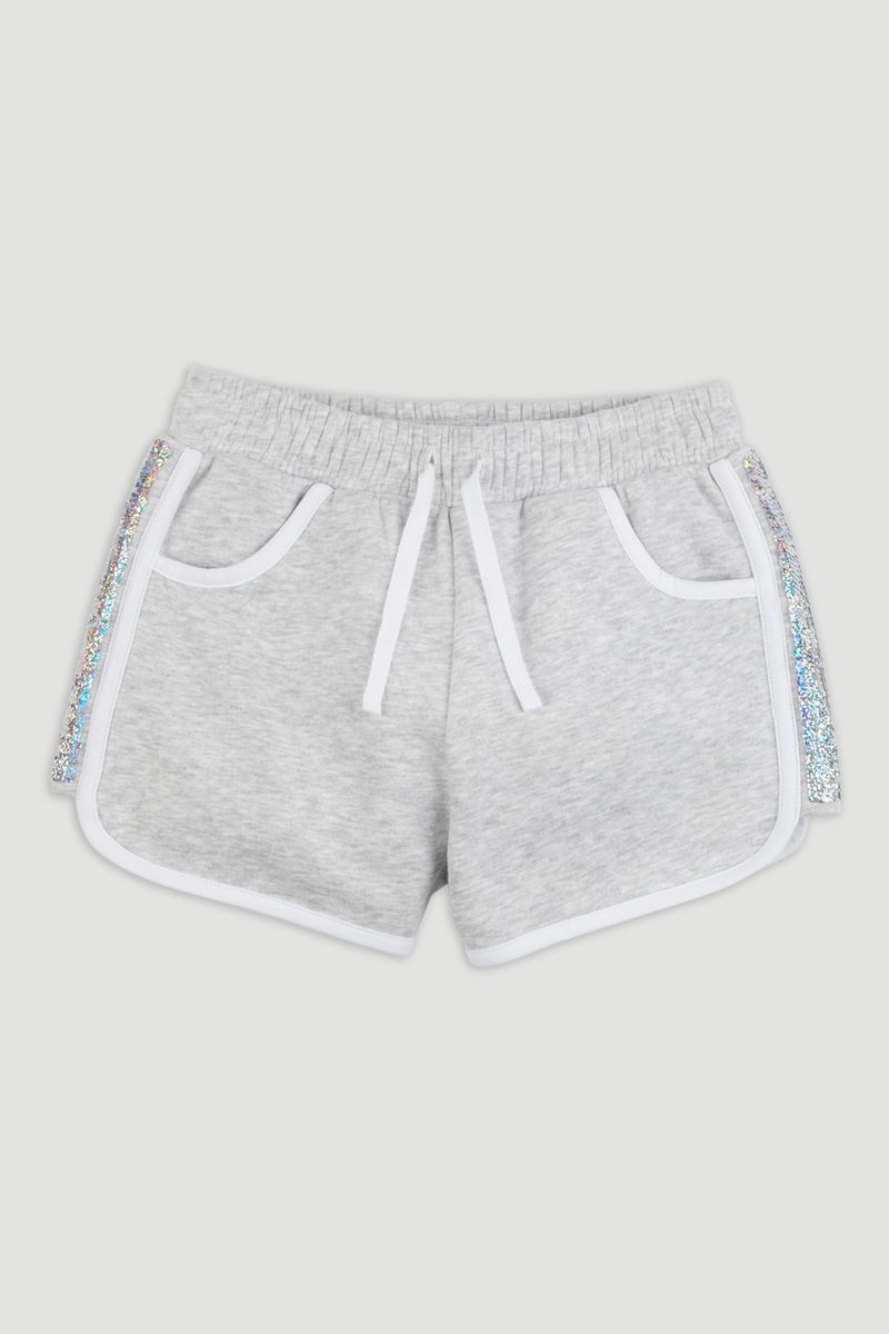 Sequin Sporty Sweat Short
