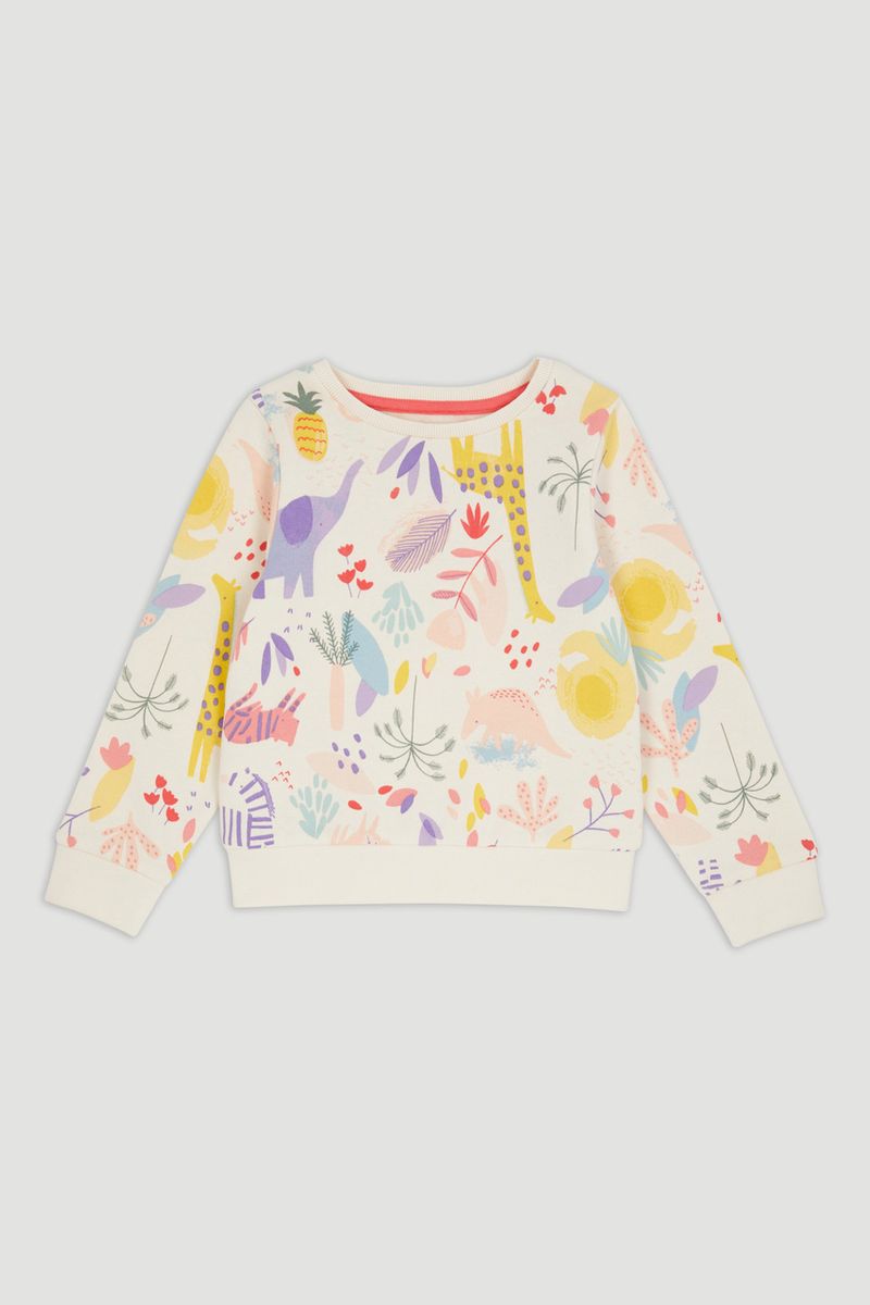 Safari Print Sweatshirt