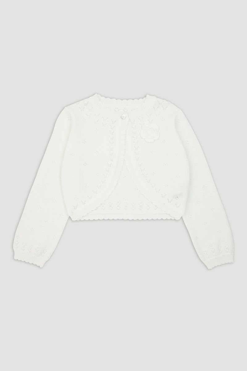 White Bolero Cardigan
