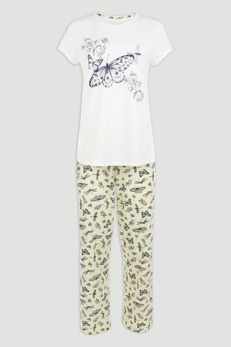 Butterfly Print Pyjamas