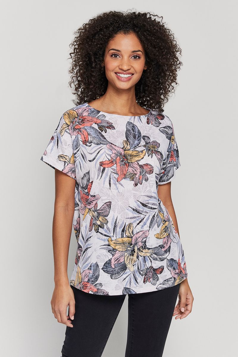 Short Sleeve Floral T-shirt