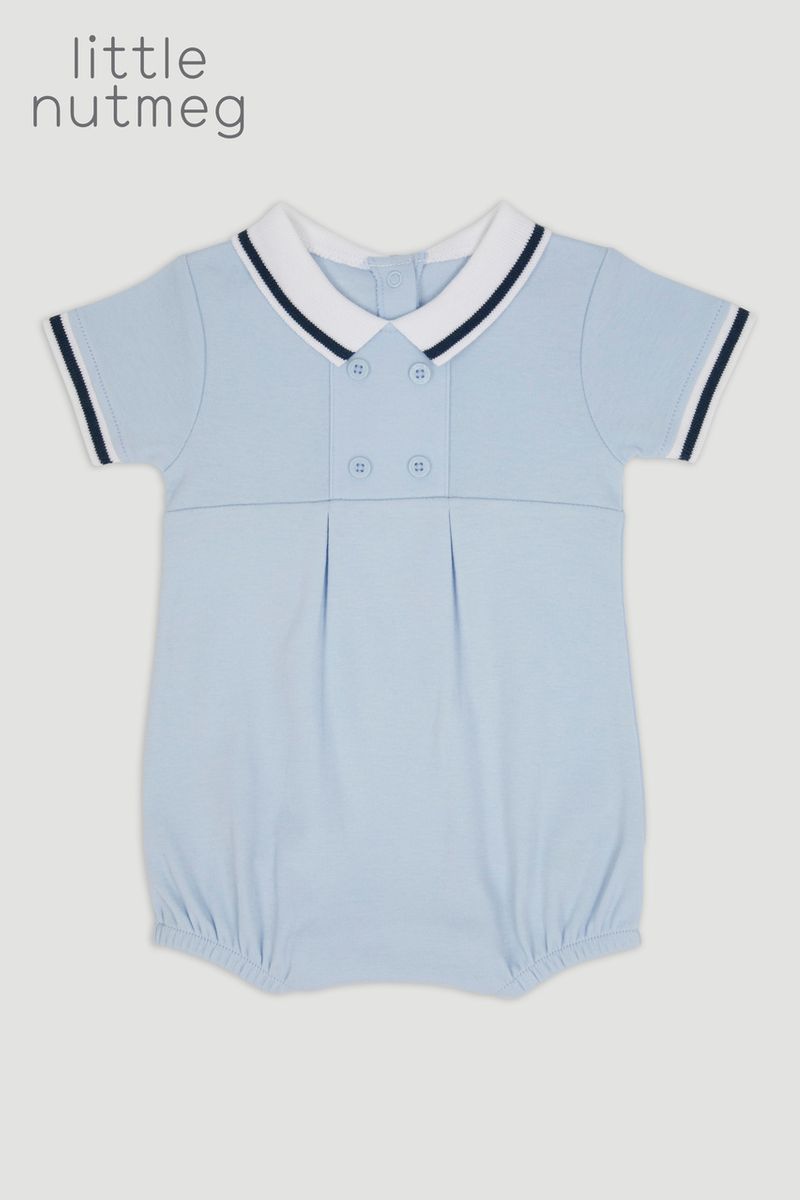 Little Nutmeg Blue Romper