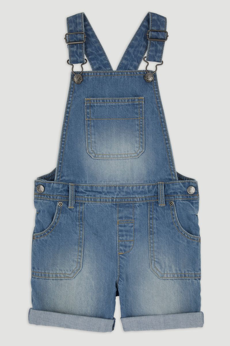 Denim Short Dungarees