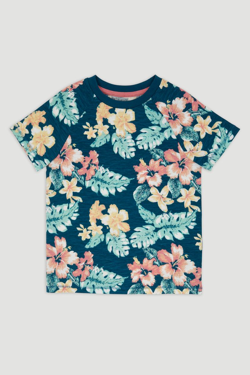 Tropical Print T-Shirt
