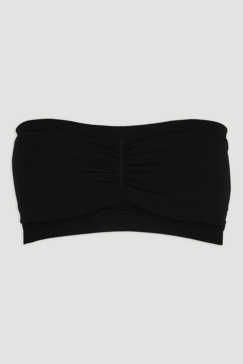 Seam-Free Black Bandeau