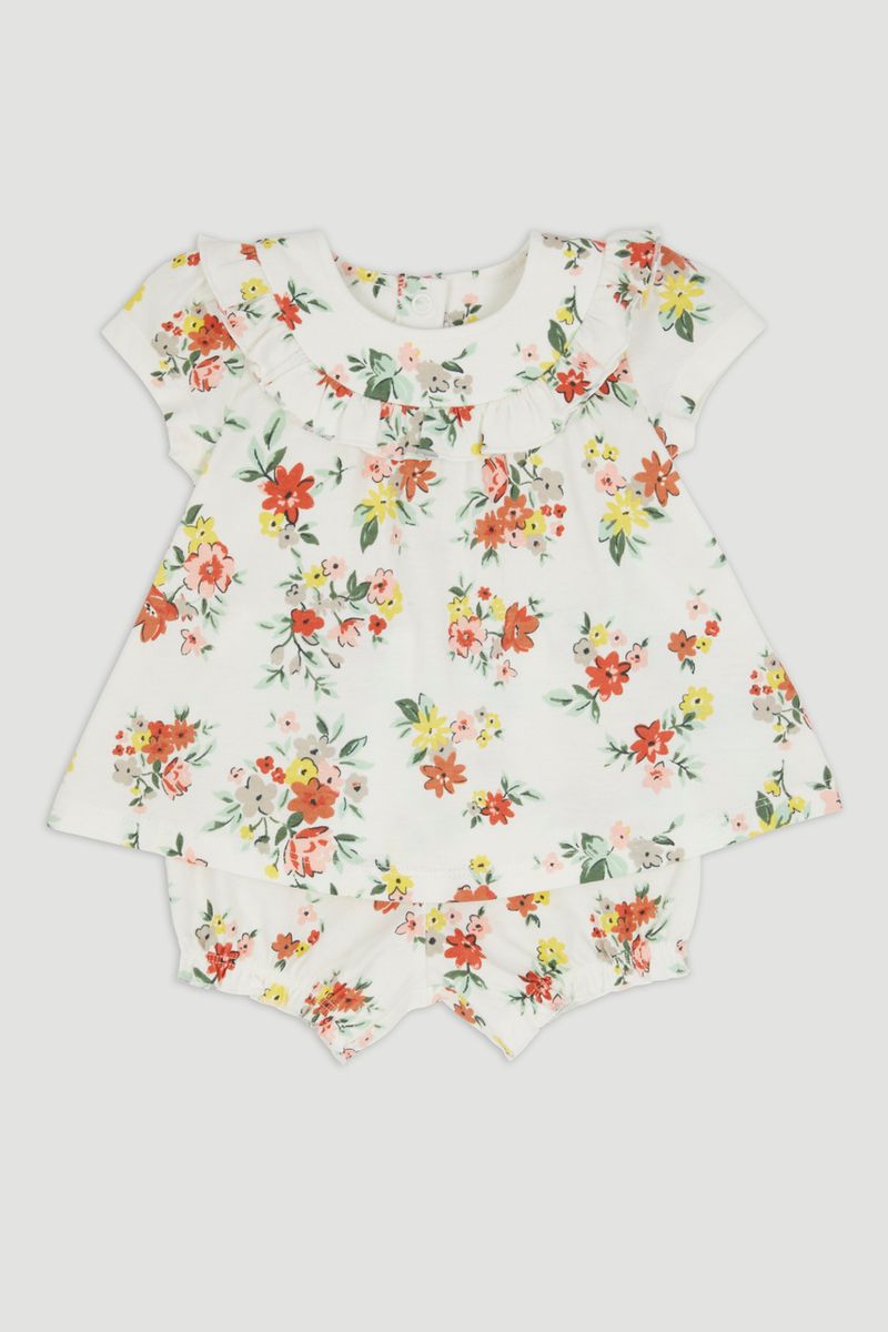 Floral T-Shirt & Shorts Set