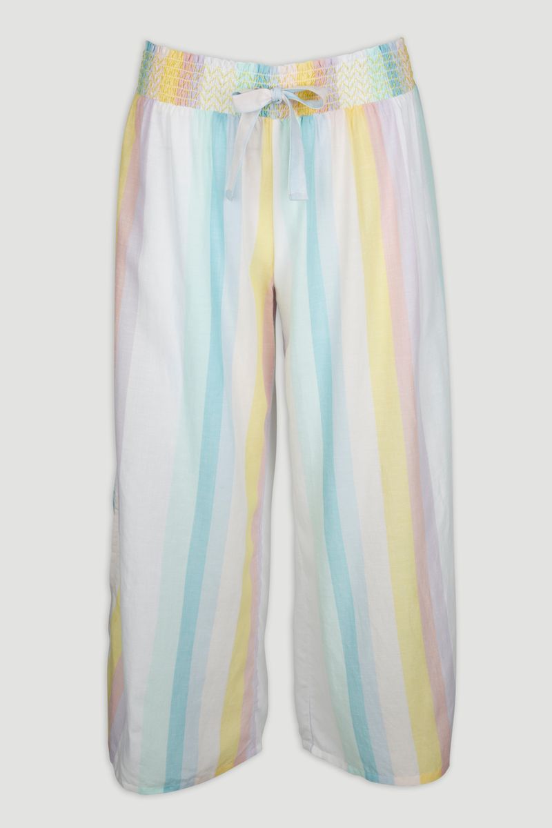 Woven Rainbow Stripe Bottoms