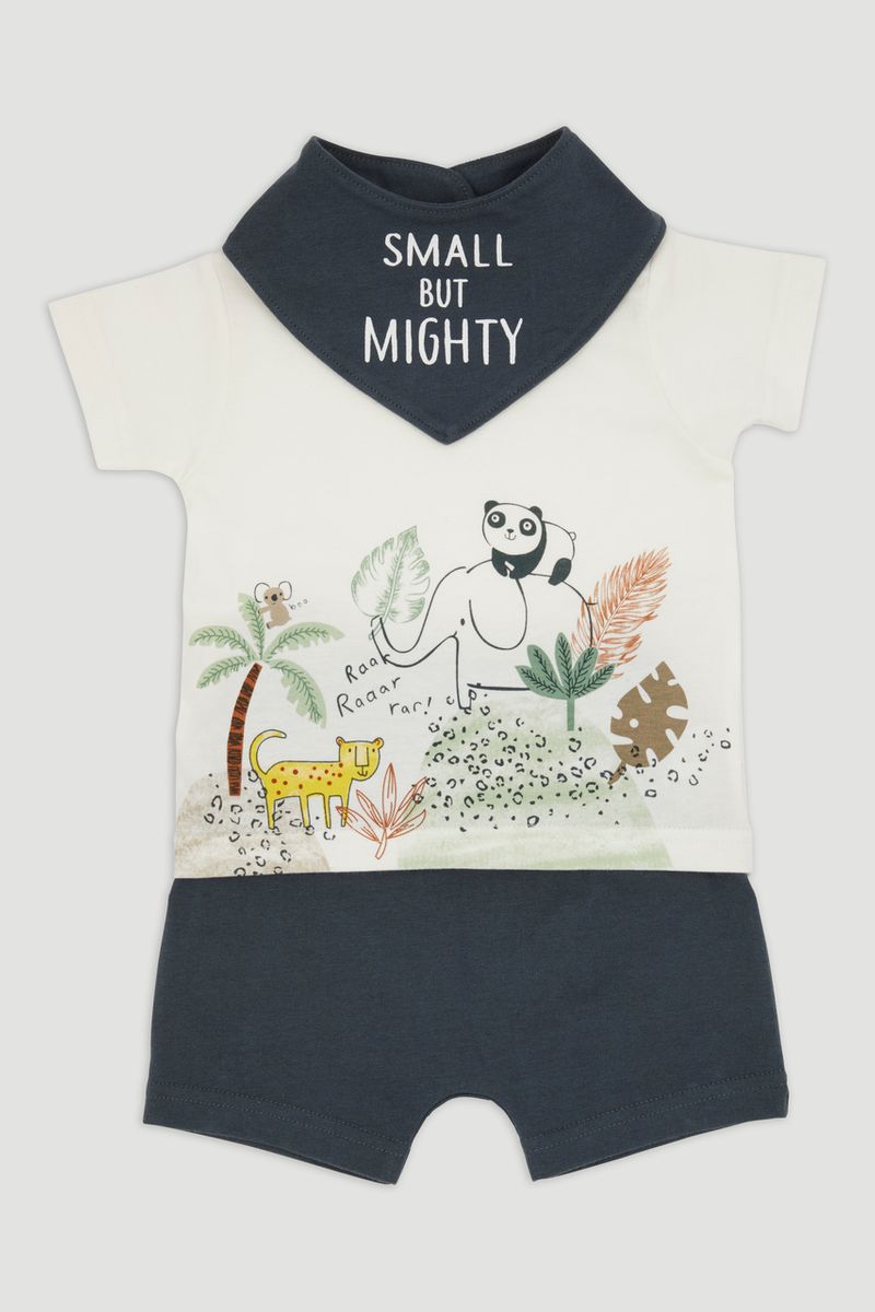 3 Piece Animal Short Set