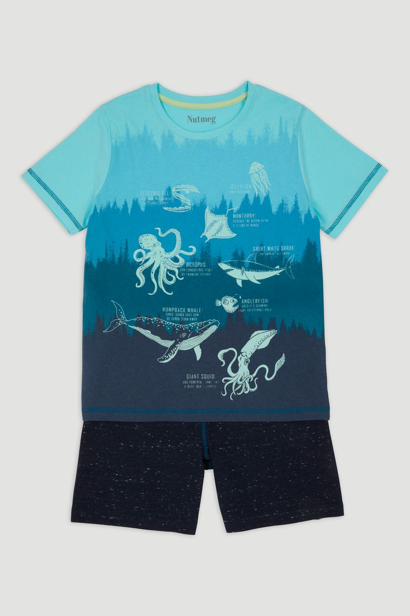 Glow In The Dark Sea Pyjamas