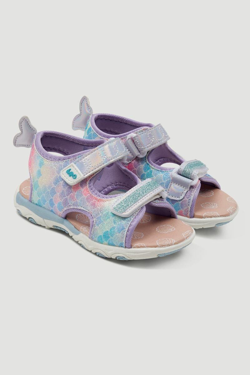 Mermaid Glitter Sandals