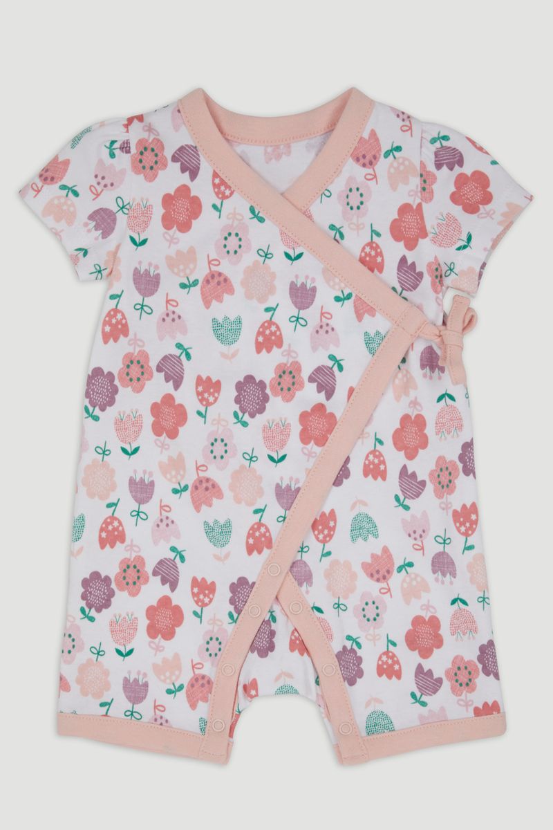 Flower Wrap Romper