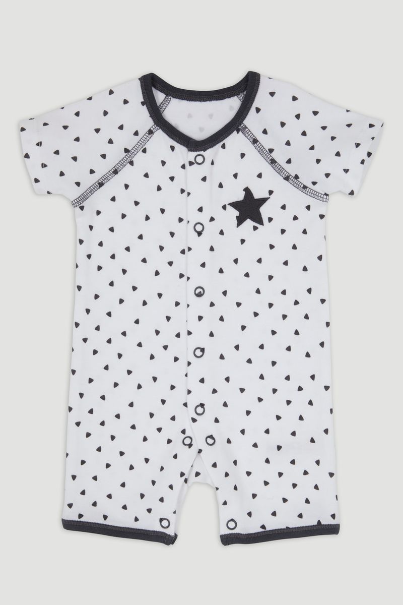 Star Footless Romper