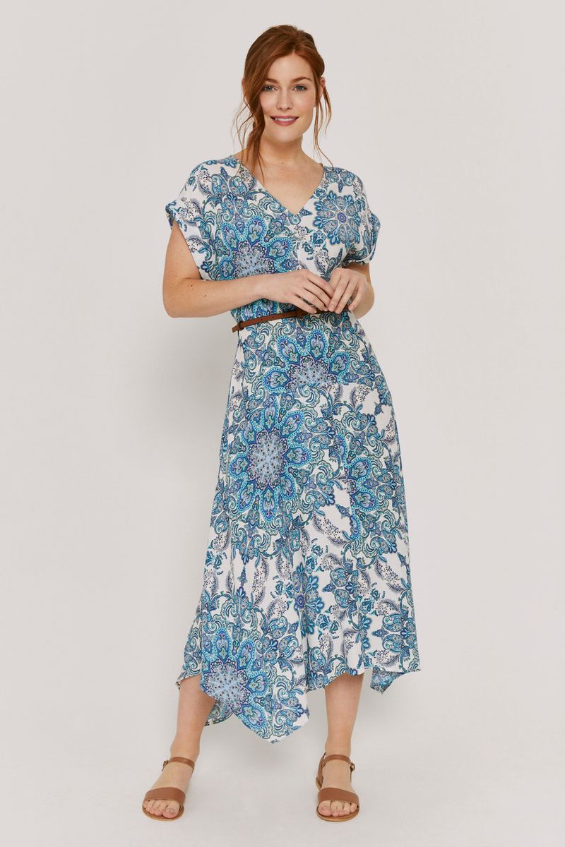 Paisley Midi Dress