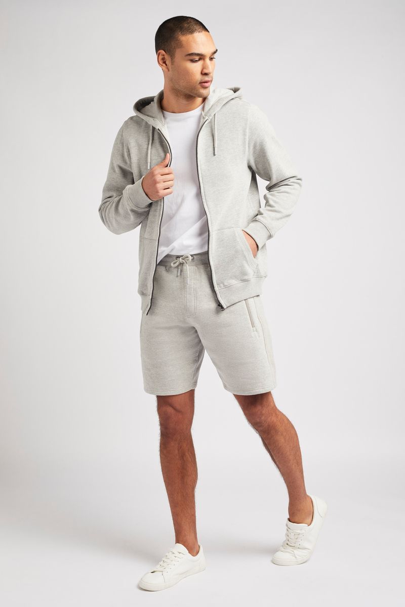 Grey Marl Hoodie