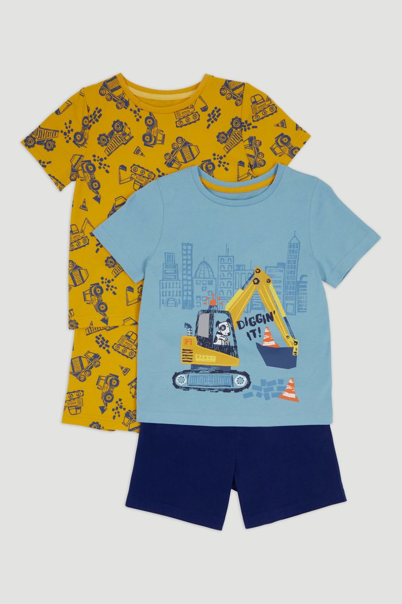 2 Pack Digger Pyjamas