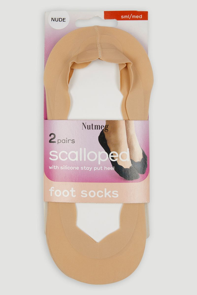 2 Pack Nude footsies