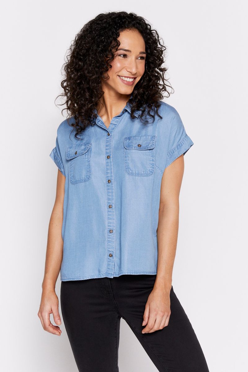 Denim Look Shirt