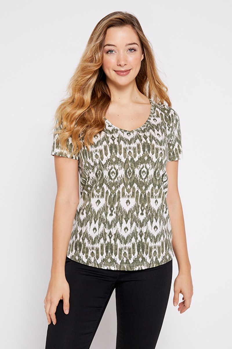 Khaki Short Sleeve T-shirt
